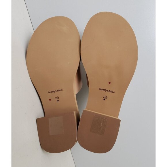 See By Chloe Essie Heels Tan